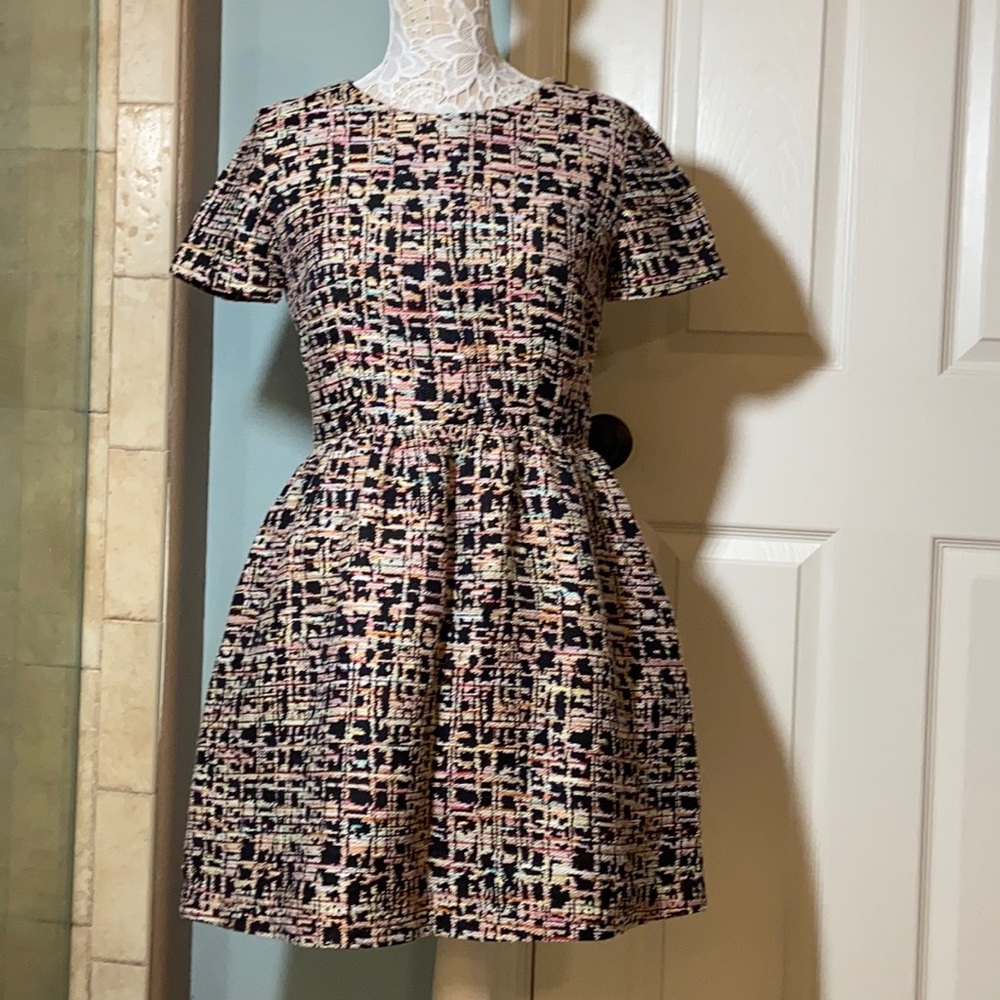 Rare YMC (You Must Create) tweed skater style Dress